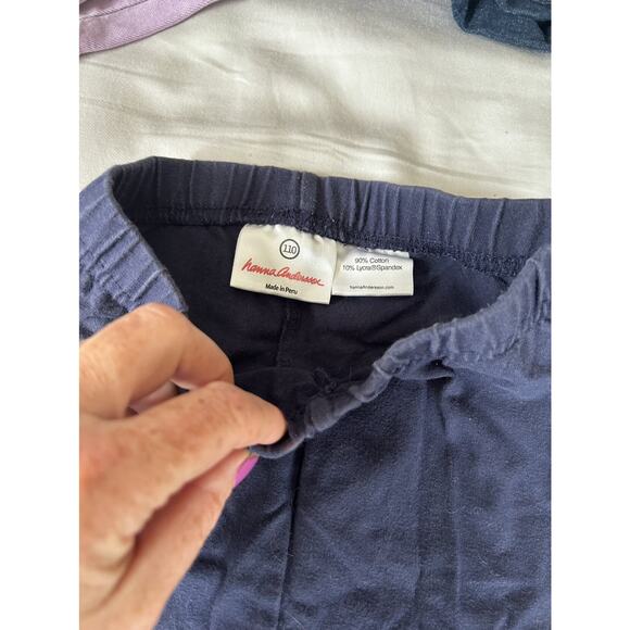 Hanna Andersson Navy Blue Capri size 110 5 - Picture 3 of 4